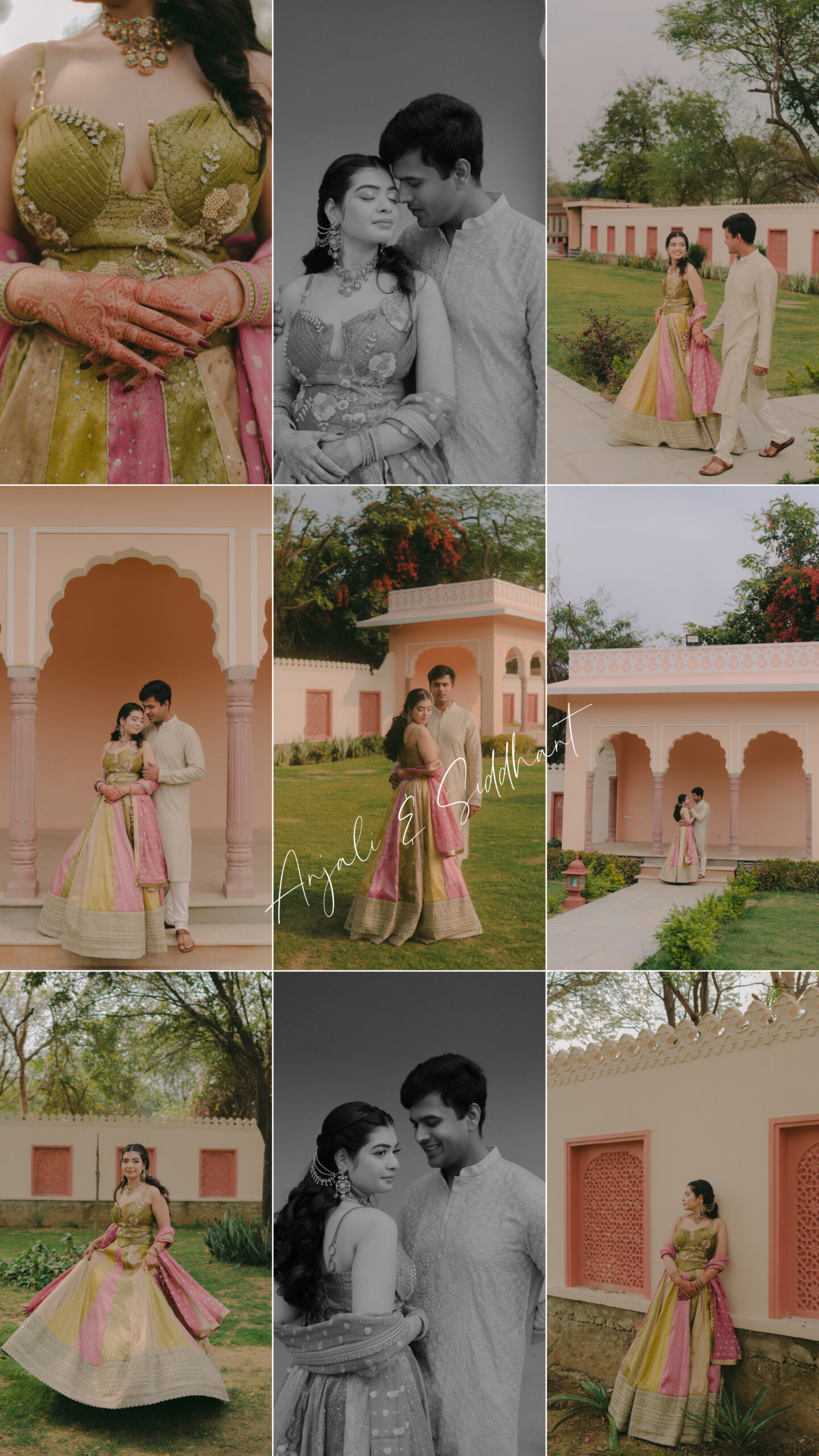 wedding photoshoot